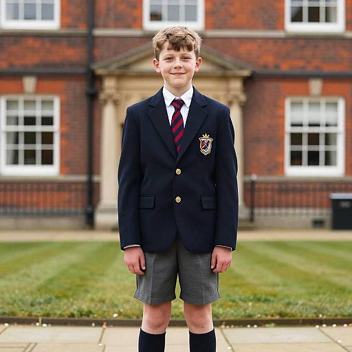 Classic British School Boy Uniform