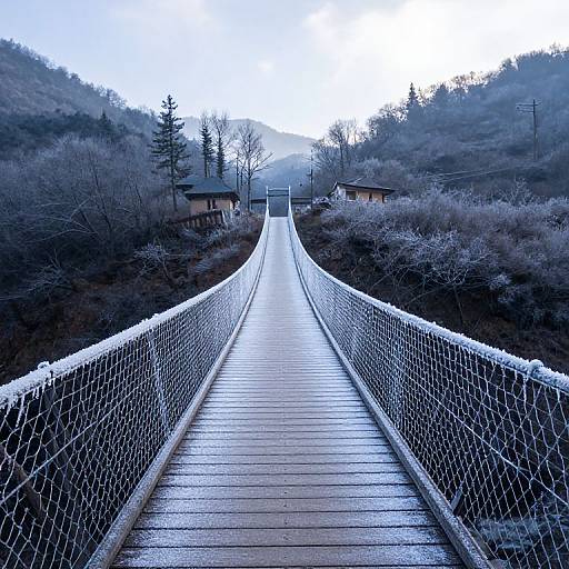 Frozen Music Bridge Over Valleys