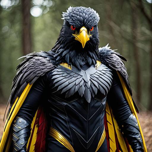 Sleek Hawk MonsterVerse Cosplay Costume Idea