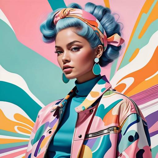Exquisite Pastel Explosion: Abstract Art