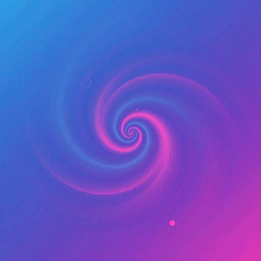 Abstract Swirling Gradient Spiral