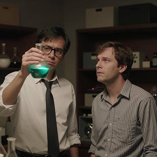 Mystery in a Dimly Lit Room