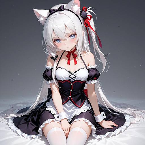 Illustration of Hammann (azur lane), azur lane in the style of Luminous slime