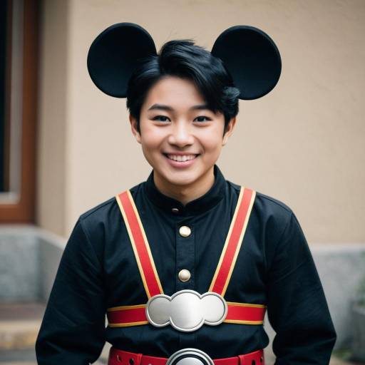 Whimsical Disney-Themed Costume Portrait