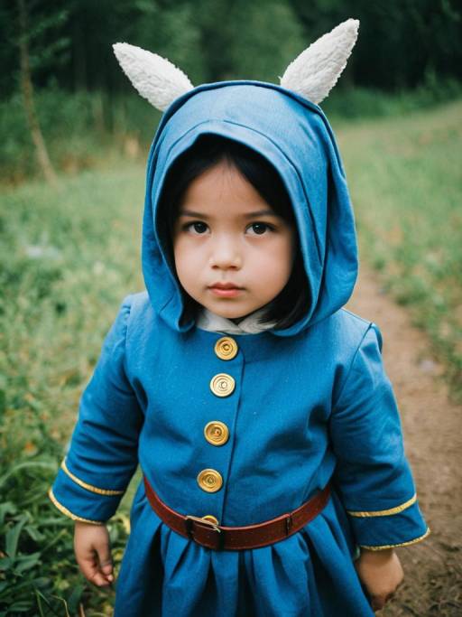 Realistic Ana (The Child) Cosplay Photo