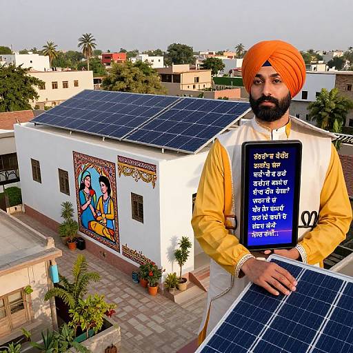 Futuristic Punjabi Smart Village Design