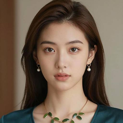 Elegant Portrait of a Young Woman