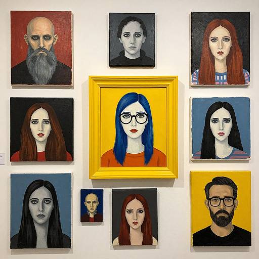 Vibrant Naive Outsider Art Gallery