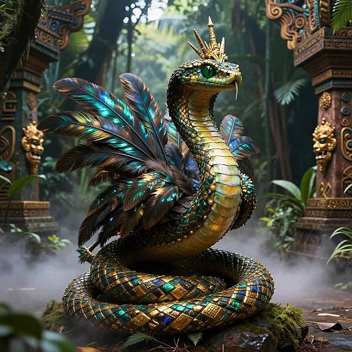 Serpiente Emplumada in Lost Jungle Temple