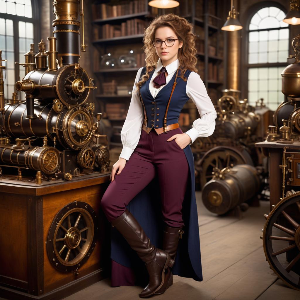 Steampunk Hermione: A Whimsical Adventure