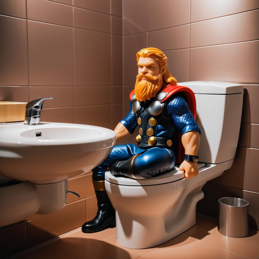 Thor's Unexpected Toilet Break