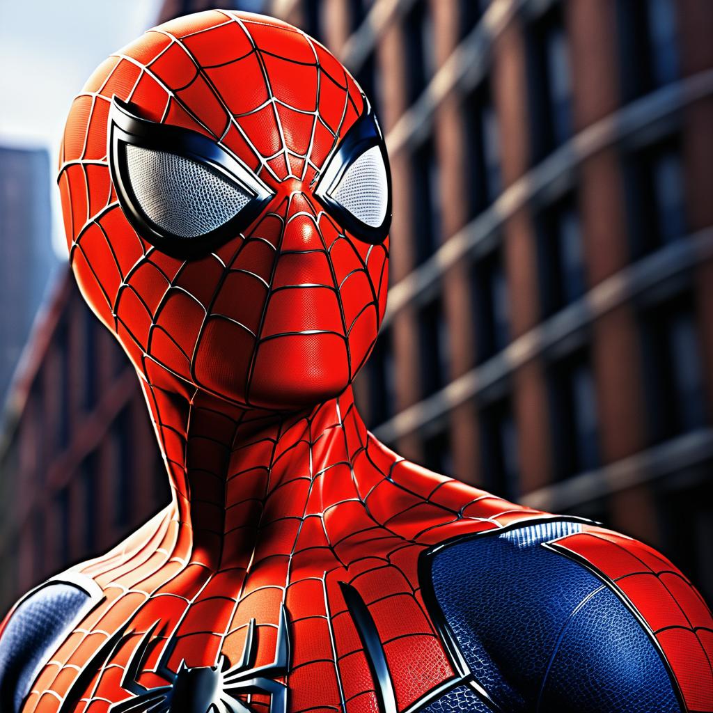 Photorealistic Spider-Man Canon Capture