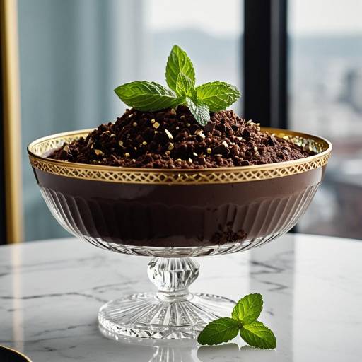 Elegant Dark Chocolate Mousse Delight