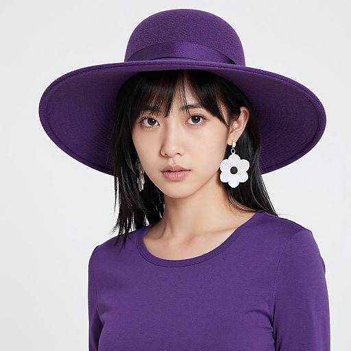 Realistic Portrait of Purple Rain Apollonia