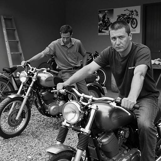 Intense Workshop Duo in Monochrome