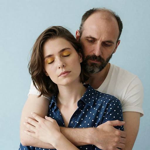 Intimate Embrace: A Cherished Moment