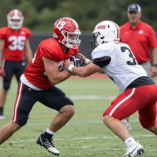 Western Guilford Football Defensive Drill