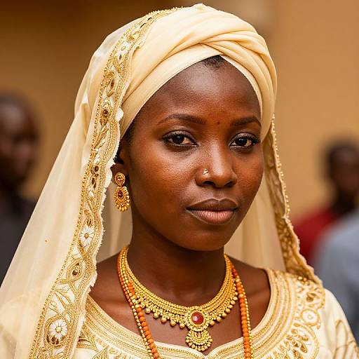 Sepedi Wedding Attire Close-Up