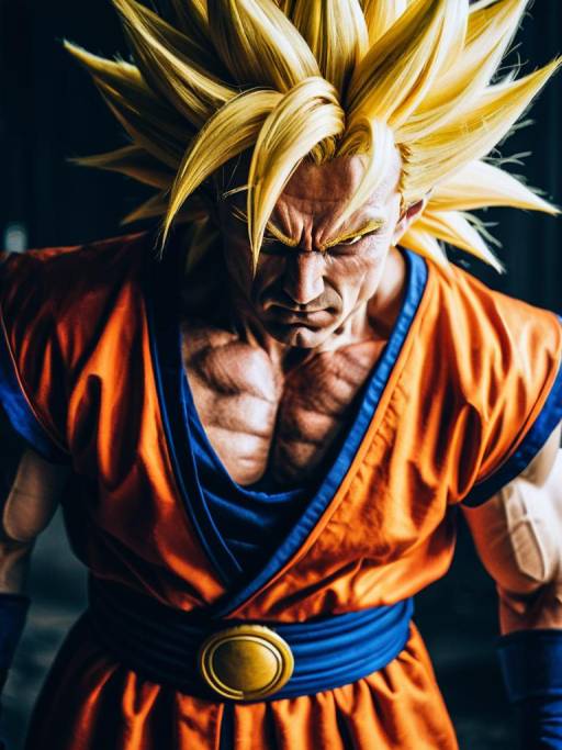 Heroic Super Saiyan Cosplayer