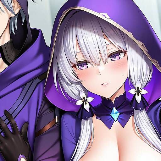 Illustration of Moze (honkai: star rail), honkai (series) in the style of Kanzaki muyu