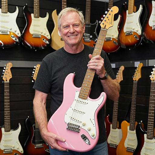 Jim Duncan's Left-Handed Guitar Collection