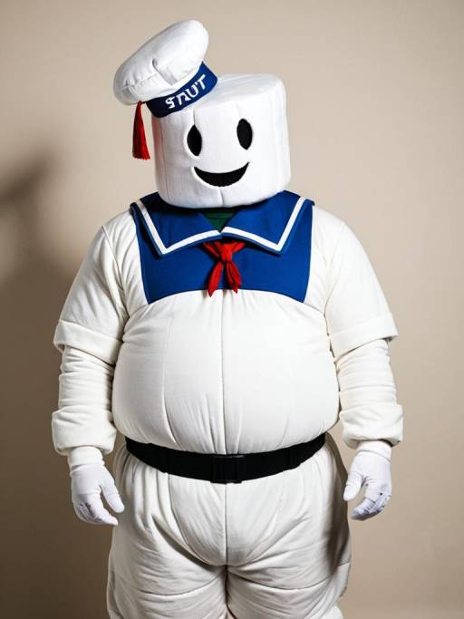 Stay Puft Marshmallow Man Cosplay Look