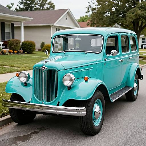 1957 Turquoise Ford Power Wagon