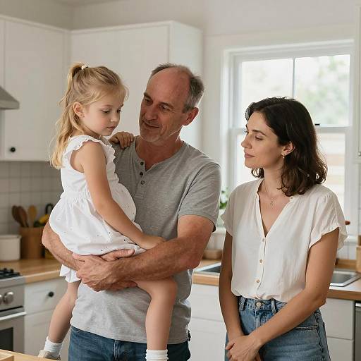 Family Moments in the Kitchen