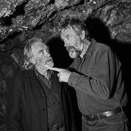 Intimate Encounter in a Rocky Cave