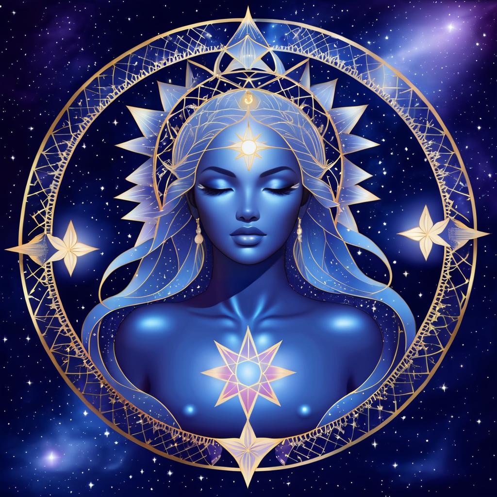 Celestial Divine Feminine Goddess Imagery