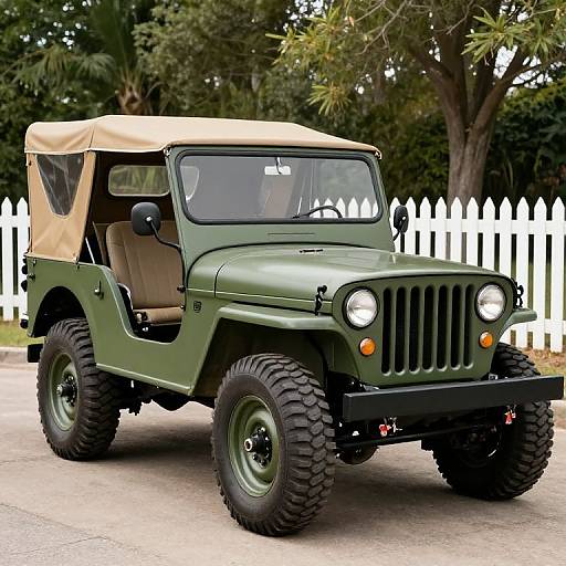 Vintage 1960 Willys-Hotchkiss Jeep