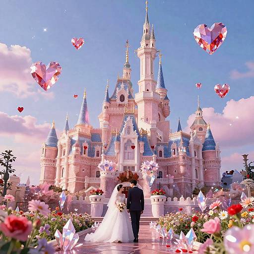Valentine's Castle Crystal Fantasy