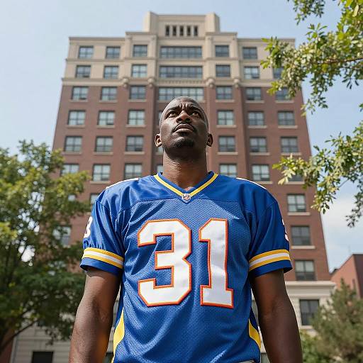 Confident Man in Urban Setting