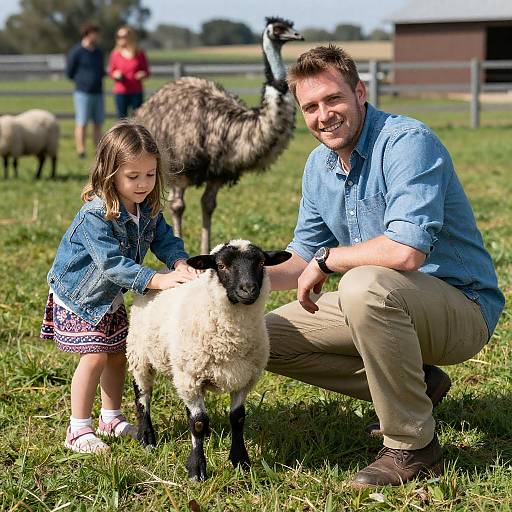 Joyful Day at the Pasture