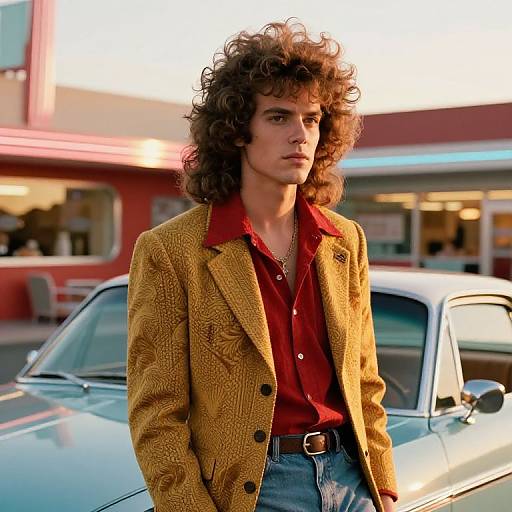 1980s Vintage Fashion at Retro Diner