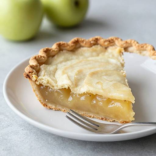 Hasselback Style Custard Apple Pie