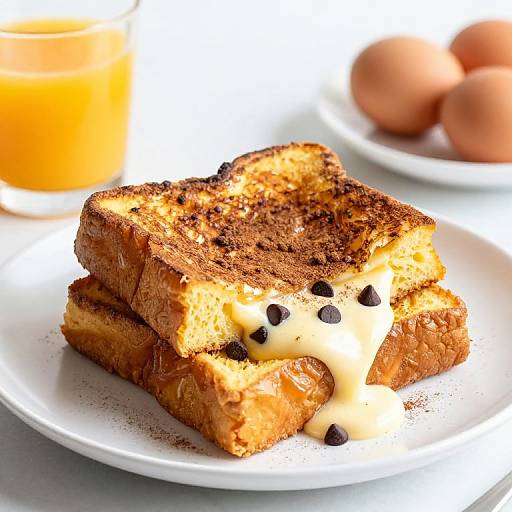 Delicious Stuffed French Toast Stack