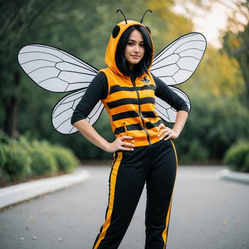 Vibrant Charmy Bee Cosplay Costume Design