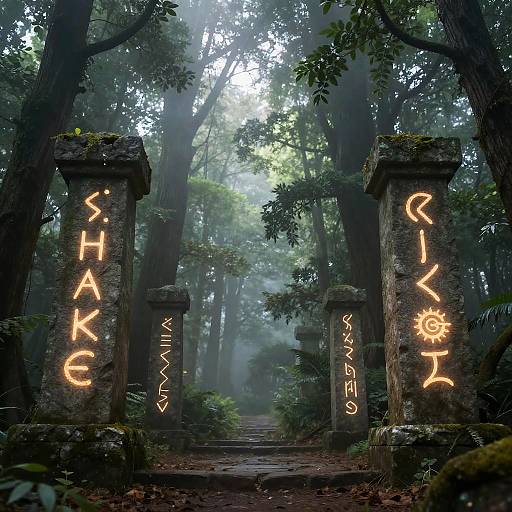 Exploring an Enchanted Ancient Forest