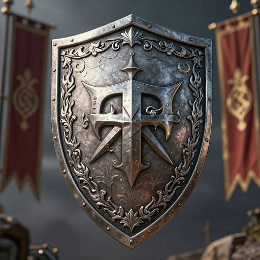 Knight's Heraldic Shield Generator