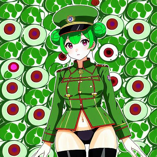 Illustration of Araga kiwi, mahou shoujo ni akogarete in the style of Hita (hitapita)