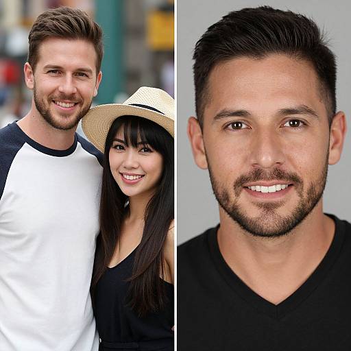 Diverse Portrait Photo Collage