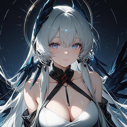 Illustration of Mulberry (arknights), arknights in the style of No-kan