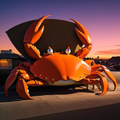 Giant Crab Attacks California Drive-In Scene