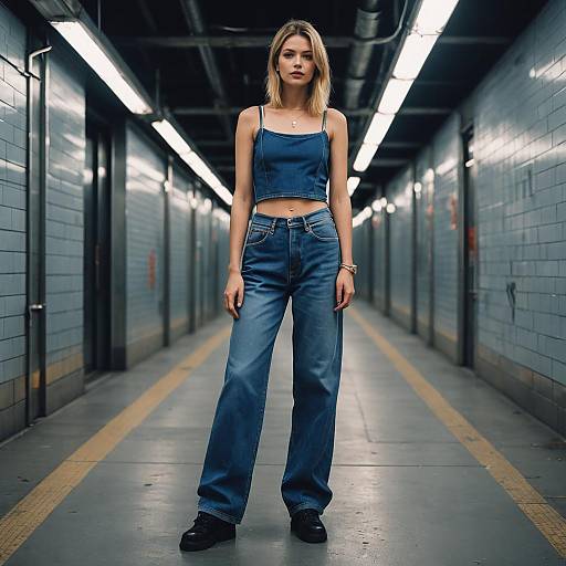 Futuristic Y2K Street Style Photography