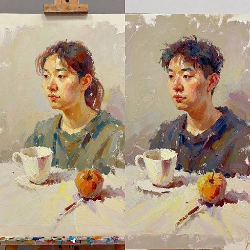 Oil Painting Converter Before and After