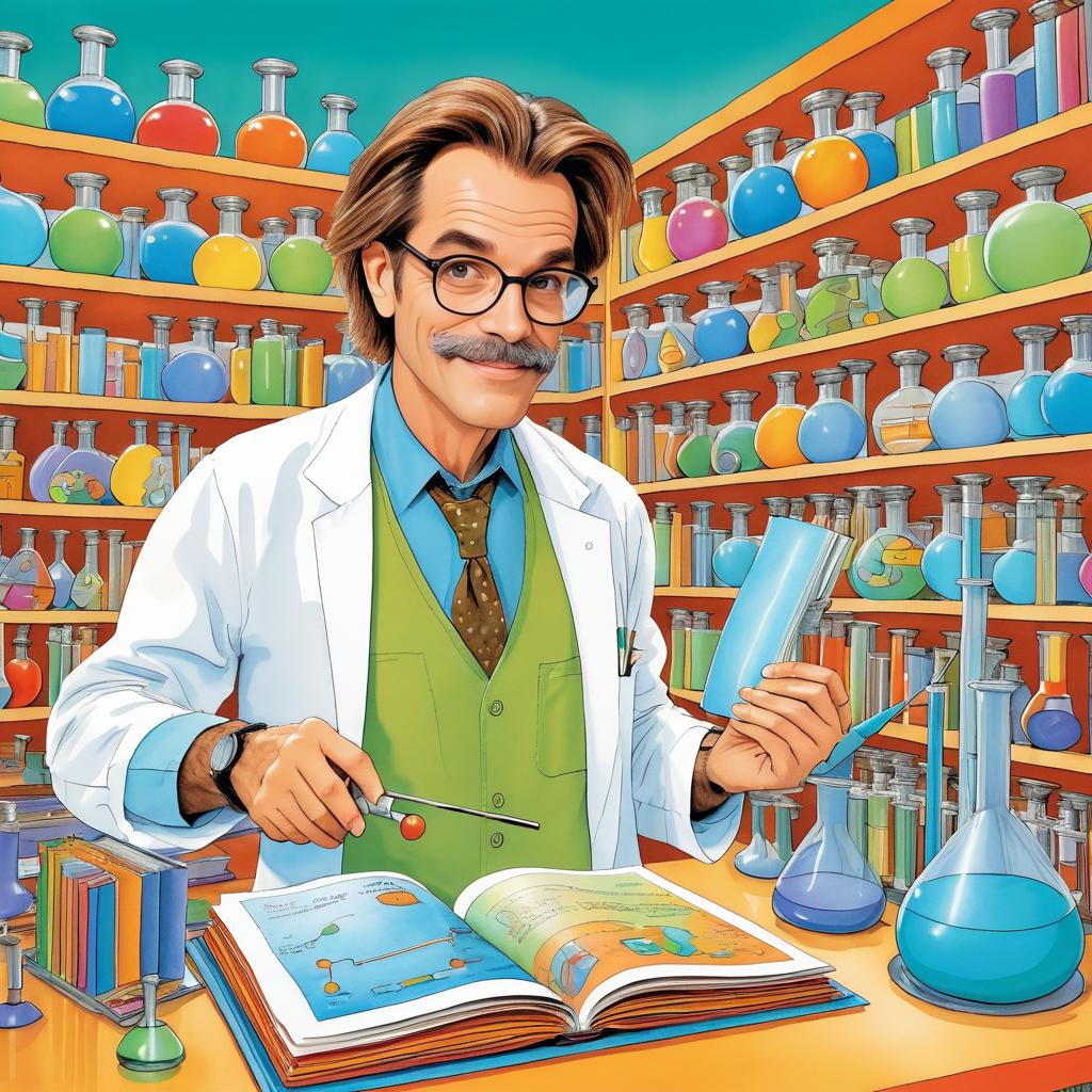 Whimsical Chemistry with a Jim Carrey Twist