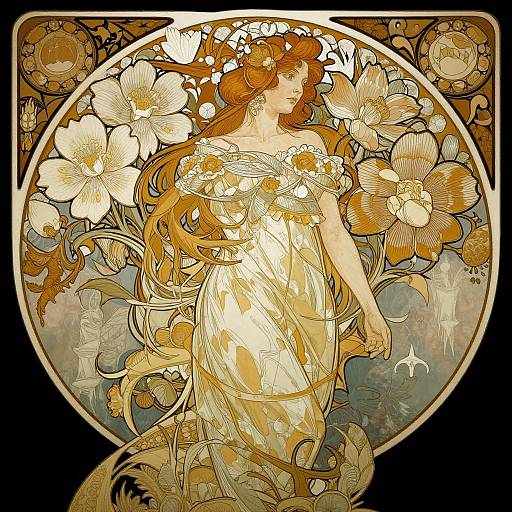 Exploding Bloom Digital Art