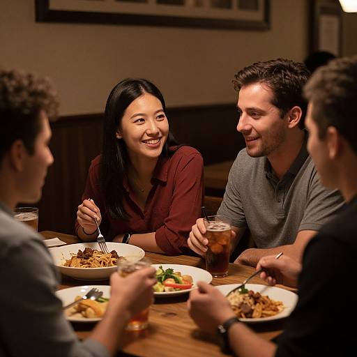 Cozy Dinner with Friends