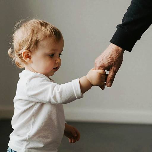Toddler Holding Adult's Hand